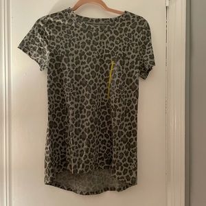 cheetah print t-shirt